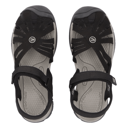 Rose Damen Sandalen Black/Neutral Gray