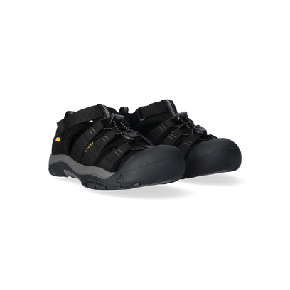 Newport H2 Older Kids Sandalen Black/Keen Yellow