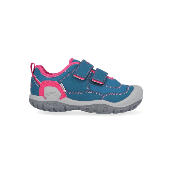 Knotch Hollow Kinder Sneakers Blue Coral/Pink Peacock