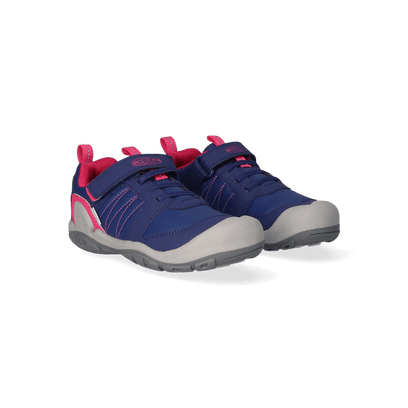 Knotch Peak Older Kids Wanderschuhe Blue Depths/Pink Peacock