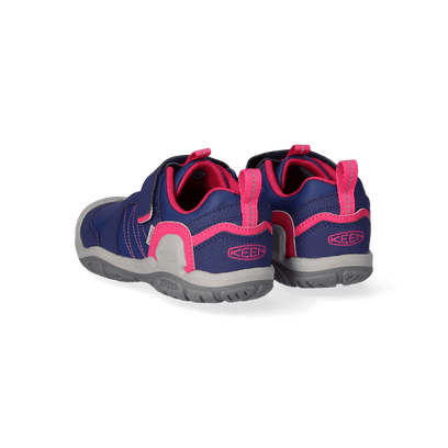 Knotch Peak Older Kids Wanderschuhe Blue Depths/Pink Peacock