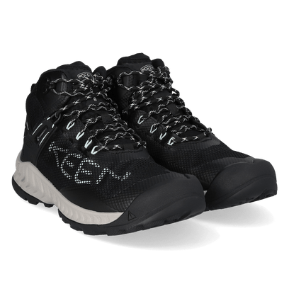 NXIS EVO Mid Damen Wanderschuhe Black/Blue Glass