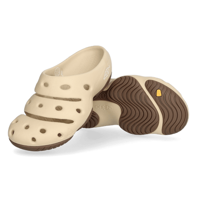 Yogui Damen Clogs Safari/Silver Birch