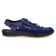 Uneek Herren Sandalen Blue Depths/Red Carpet