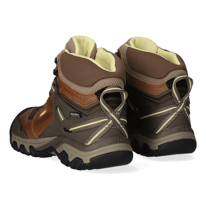 Ridge Flex Mid Damen Wanderschuhe Safari/Custard