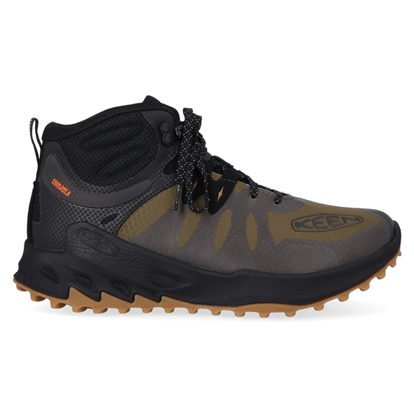 Zionic Mid Herren Wanderschuhe Dark Olive/Scarlet Ibis