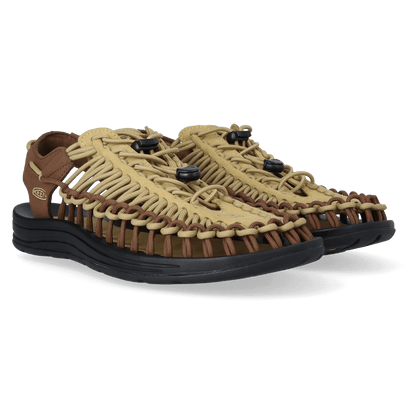 Uneek Herren Sandalen Khaki/Dark Earth