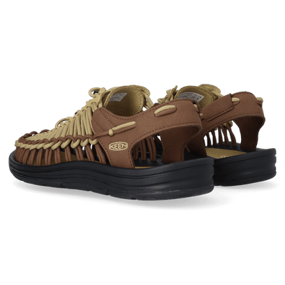 Uneek Herren Sandalen Khaki/Dark Earth