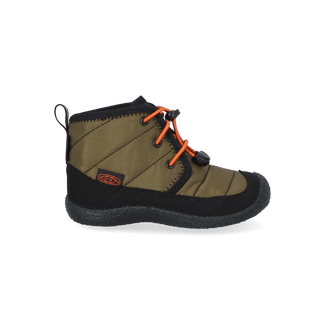 Howser II Chukka Older Kids Boots Dark Olive/Gold Flame