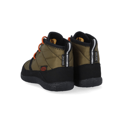Howser II Chukka Younger Kids Boots Dark Olive/Gold Flame