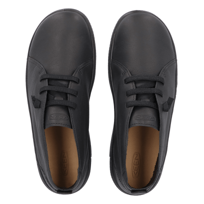 KNX Chukka Damen Leder-Boots Black/Black