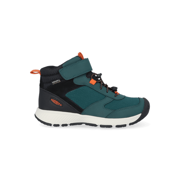 Skua Mid Older Kids Boots Ponderosa Pine/Gold Flame