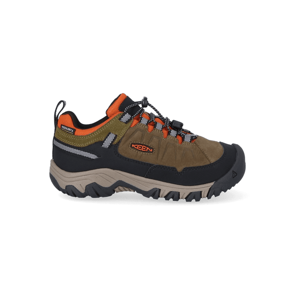 Targhee IV Older Kids Wanderschuhe Dark Olive/Gold Flame