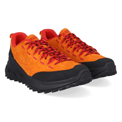 Jasper Zionic Wildleder Herren Sneaker Orange Pepper/Aura Orange