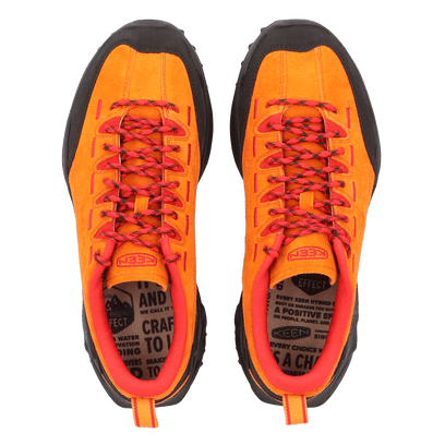 Jasper Zionic Wildleder Herren Sneaker Orange Pepper/Aura Orange