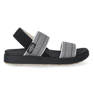Elle Backstrap Damen Sandalen Black/Star White