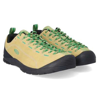 Jasper Herren Wildleder-Sneakers Khaki/Iguana