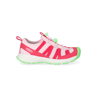 Motozoa Big Kids Sneaker Raspberry/Summer Green