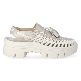 Uneek PLT Tassell Sandalen Champagne Gold/Star White