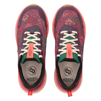 Leiki Speed Damen Wanderschuhe Plum Perfect/Floral