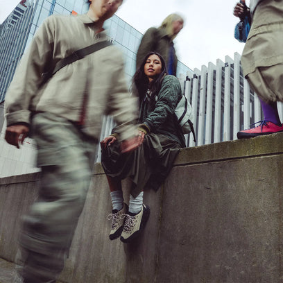 Jasper Zionic Damen Wildleder-Sneaker Safari/Giggle Pink