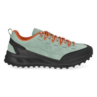Jasper Zionic Damen Wildleder-Sneaker Granite Green/Gold Flame