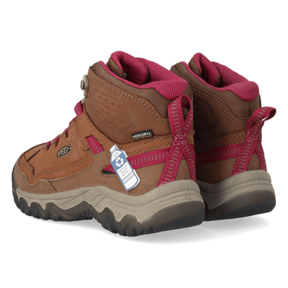 Targhee IV Mid Damen Wanderschuhe Bison/Beaujolais
