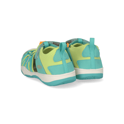 Moxie Kinder Sandalen Bright Aqua/Bright Marigold