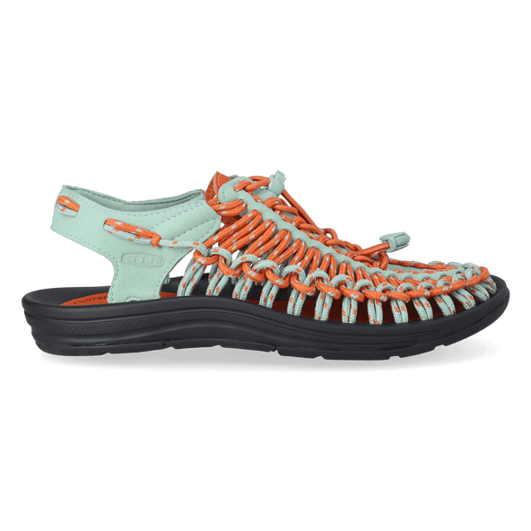 Uneek Damen Sandalen Granite Green/Gold Flame