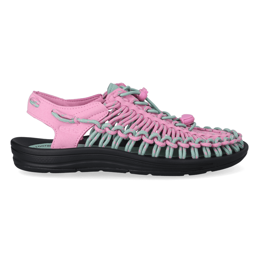 Uneek Damen Sandalen Moonlight Mauve/Granite Green