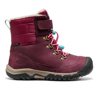 Kanibou Older Kids Winterboots Fig/Pink Lemonade