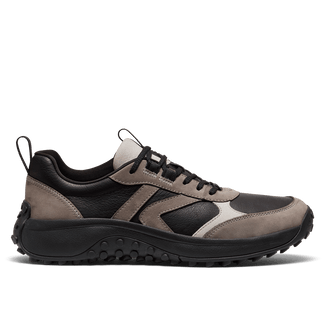 KS86 Damen Ledersneaker Black/Steel Grey