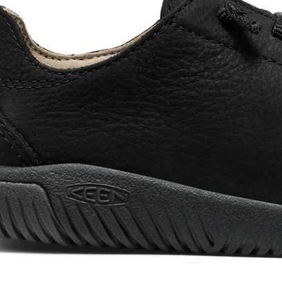 KNX Older Kids Leder-Sneakers Triple Black