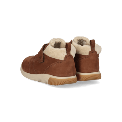 KNX Middie Older Kids Leder-Boots Bison/Safari