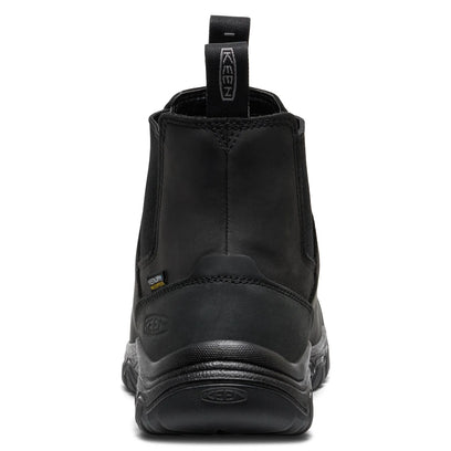 Anchorage IV Herren Leder-Chelsea-Boots Black/Black