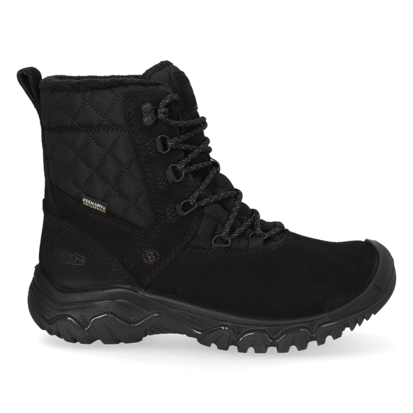 Greta II Damen Leder-Boots Black