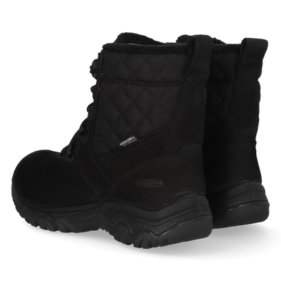 Greta II Damen Leder-Boots Black
