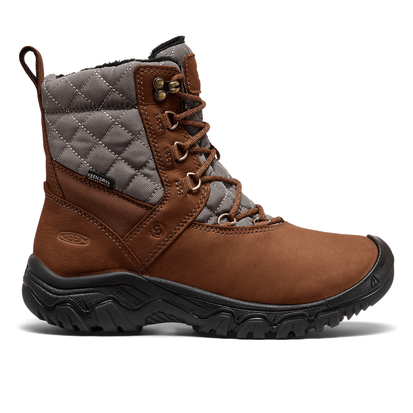 Greta II Damen Leder-Boots Bison