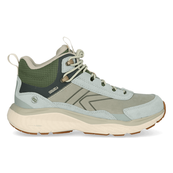 Leiki Mid Leather Damen Wanderschuhe Iceberg Green/Bronze Green
