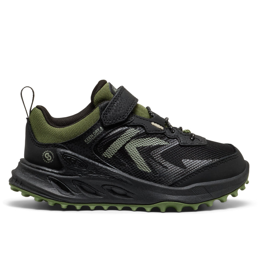 Zionic Younger Kids Wanderschuhe Black/Bronze Green