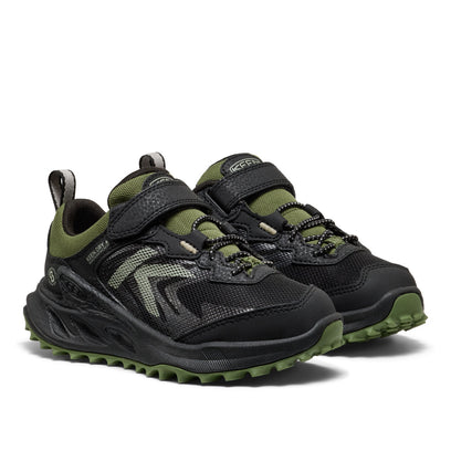 Zionic Younger Kids Wanderschuhe Black/Bronze Green