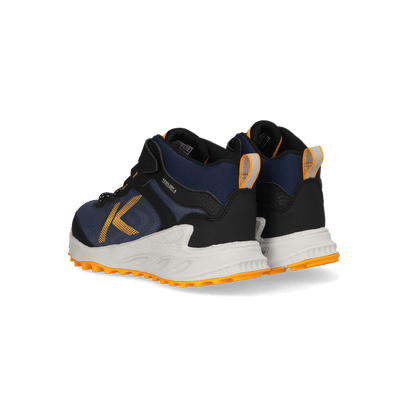 Zionic Mid Younger Kids Wanderschuhe Naval Academy/Bright Marigold