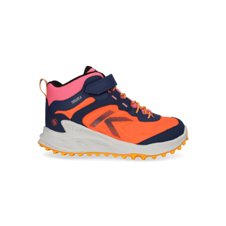 Zionic Mid Younger Kids Wanderschuhe Naval Academy/Nasturtium