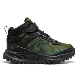 Zionic Mid Younger Kids Wanderschuhe Black/Bronze Green