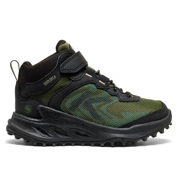 Zionic Mid Younger Kids Wanderschuhe Black/Bronze Green