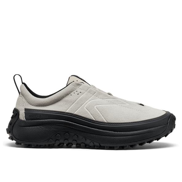 KS Mino Damen Wildleder-Sneaker Silver Birch/Black