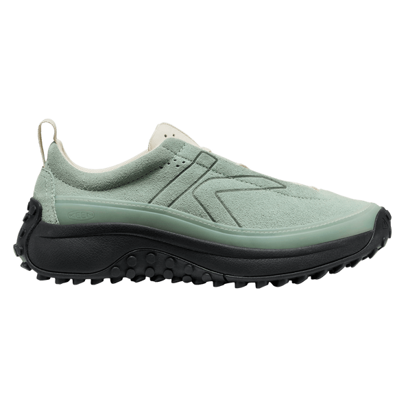 KS Mino Damen Wildleder-Sneaker Iceberg Green/Black