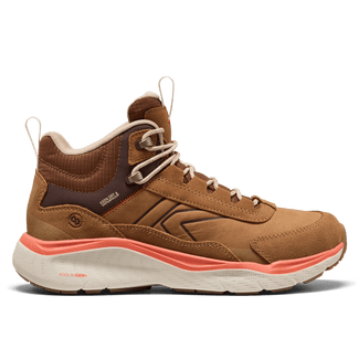Leiki Mid Leather Damen Wanderschuhe Chipmunk/Birch