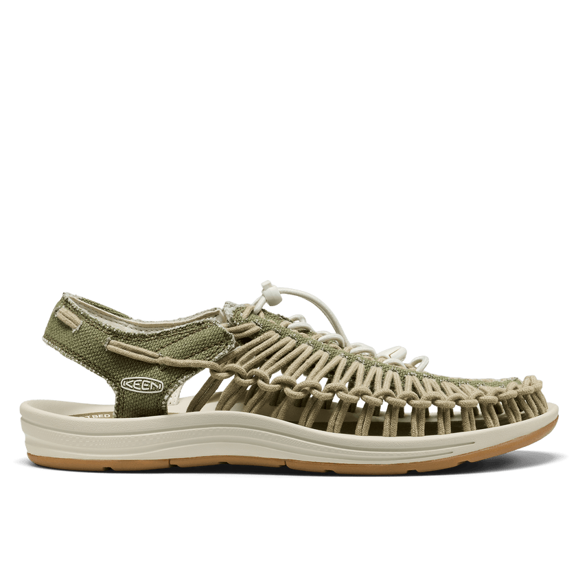 Uneek Canvas Herren Sandalen Martini Olive/Birch