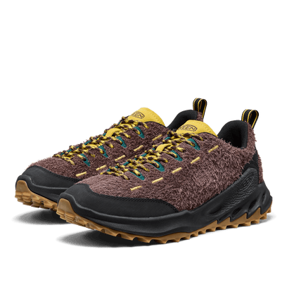 Jasper Zionic Herren Wildleder-Sneaker Java/Cream Gold